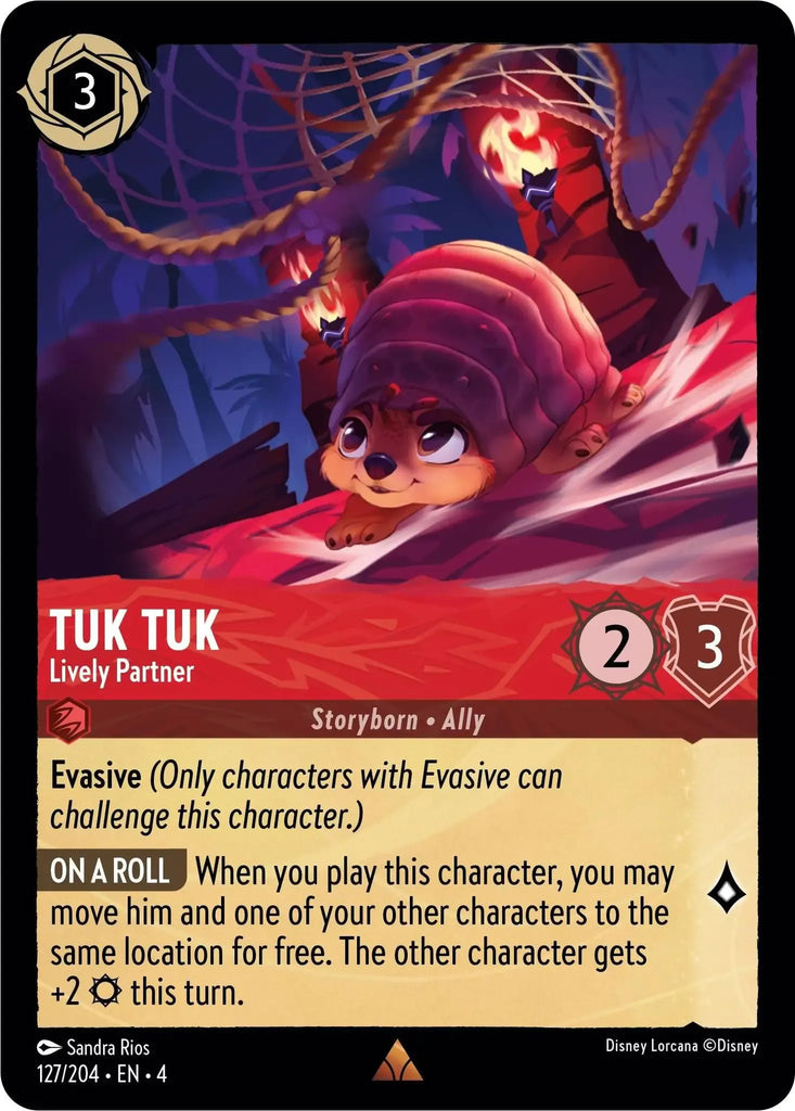 4URS-127, R, Tuk Tuk, Lively Partner (Foil)