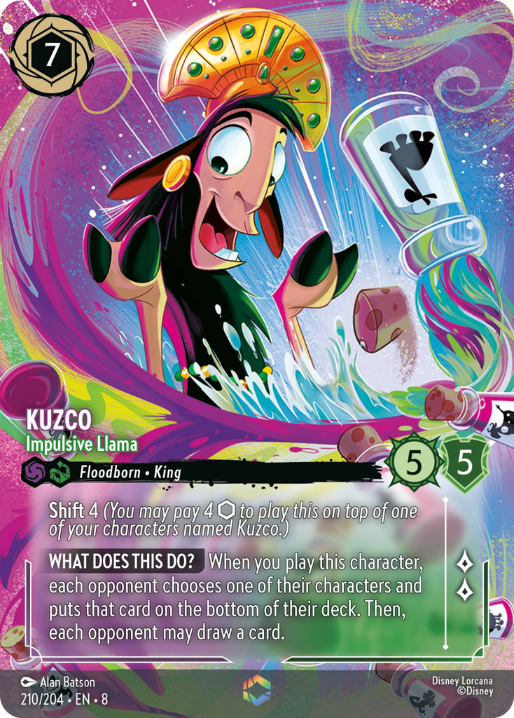 8ROF-210, E, Kuzco - Impulsive Llama