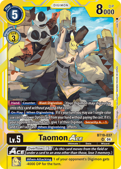 BT19-037, SR, Taomon ACE