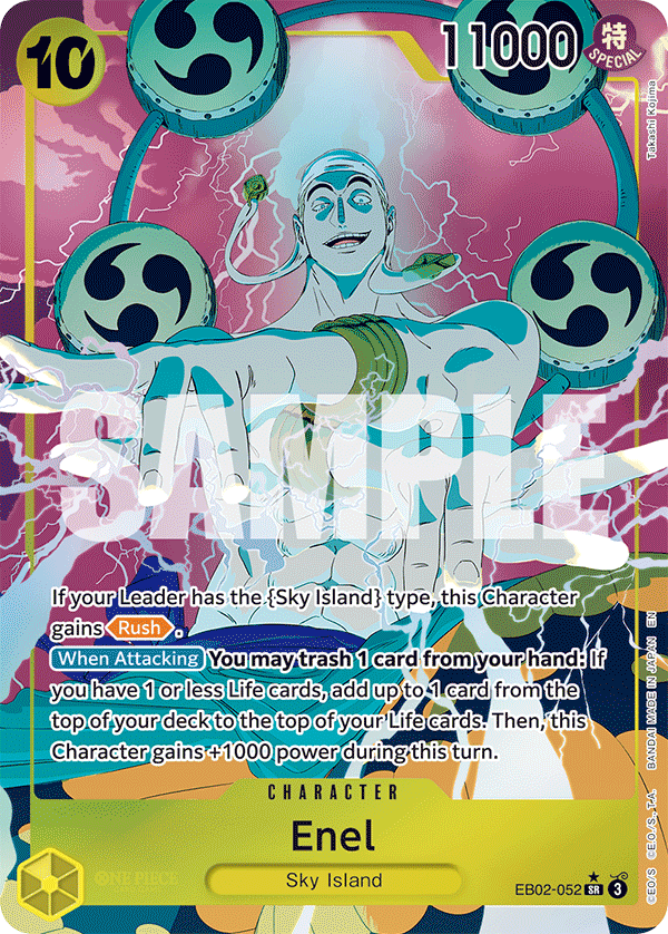 EB02-052, SR, Enel (Alternate Art)