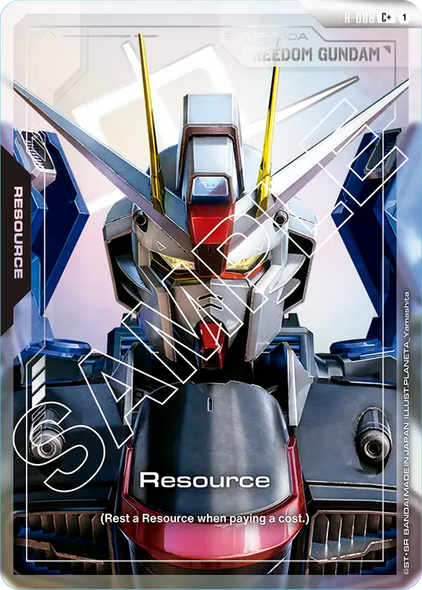 R-008, C, Resource (Freedom Gundam) (Foil)