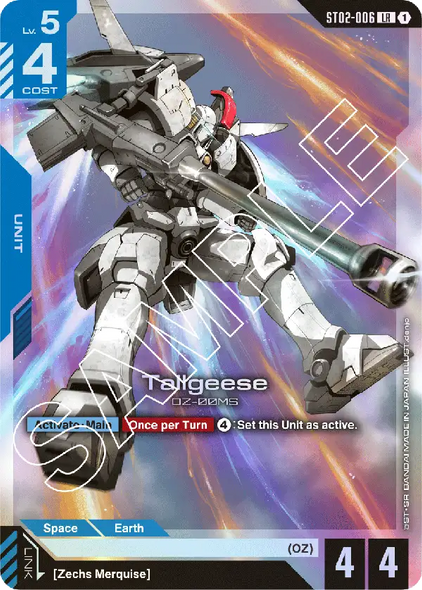 ST02-006, LR, Tallgeese