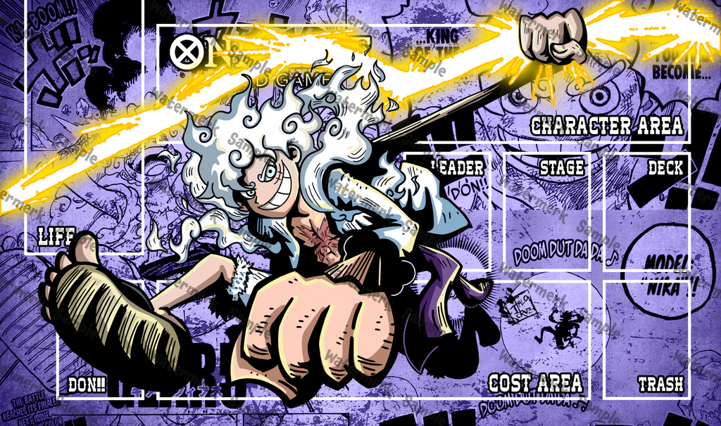 Custom Playmat - One Piece - Luffy