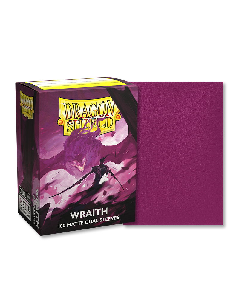 Dragon Shield - Dual Matte - Wraith(100pcs)