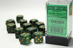 Chessex - Speckled 16mm d6 Dice Block™ (12 dice)