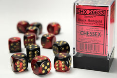 Chessex - Gemini 16mm d6 Dice Block™ (12 dice)