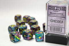 Chessex - Festive 16mm d6 Dice Block™ (12 dice)