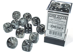 Chessex - Borealis 16mm d6 Dice Block™ (12 dice)