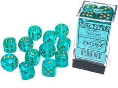 Chessex - Borealis 16mm d6 Dice Block™ (12 dice)