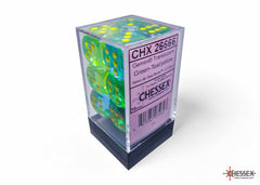 Chessex - Translucent Gemini 16mm d6 Dice Block™ (12 dice)