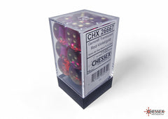 Chessex - Translucent Gemini 16mm d6 Dice Block™ (12 dice)