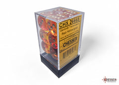 Chessex - Translucent Gemini 16mm d6 Dice Block™ (12 dice)