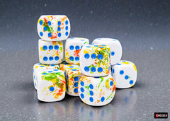Chessex - Brush 16mm d6 Dice Block™ (12 dice)