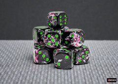 Chessex - Brush 16mm d6 Dice Block™ (12 dice)