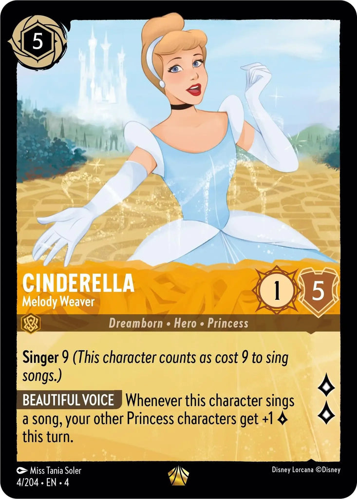 4URS-004, L, Cinderella, Melody Weaver (Foil)