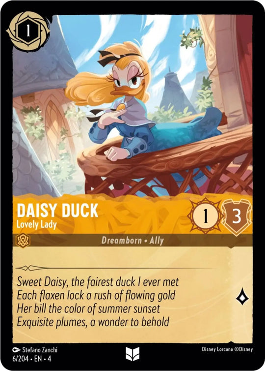 4URS-006, UC, Daisy Duck, Lovely Lady (Foil)