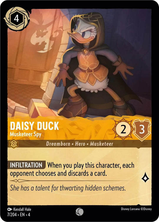 4URS-007, C, Daisy Duck, Musketeer Spy