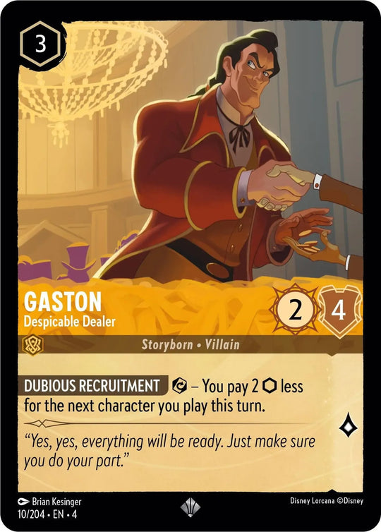 4URS-010, SR, Gaston, Despicable Dealer