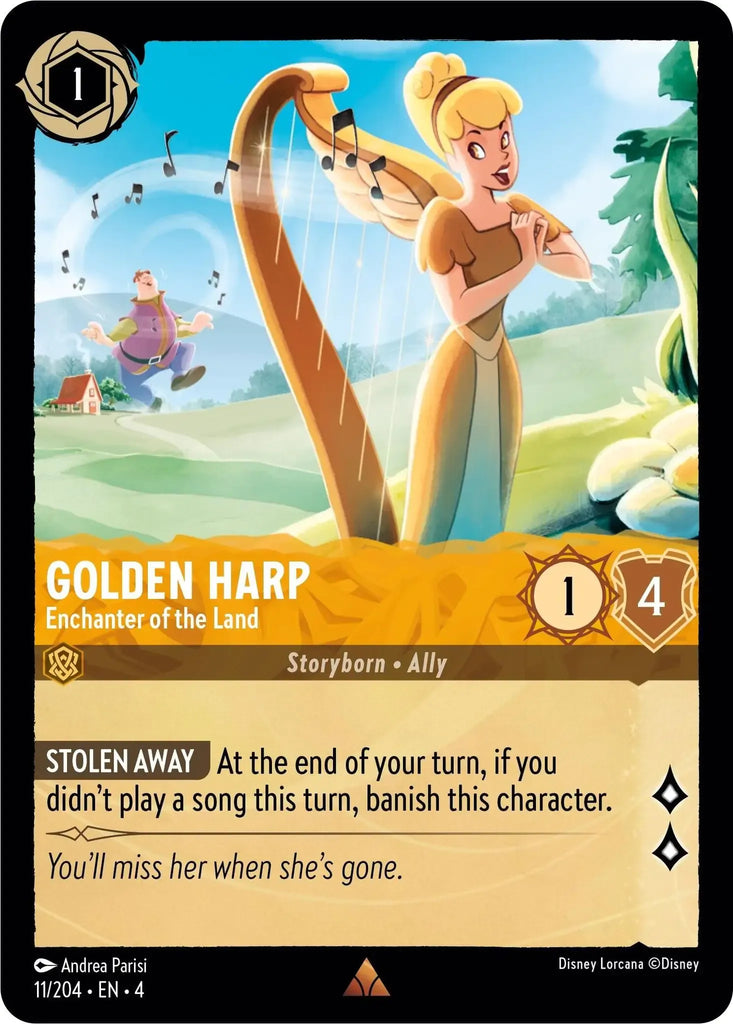 4URS-011, R, Golden Harp, Enchanter of the Land