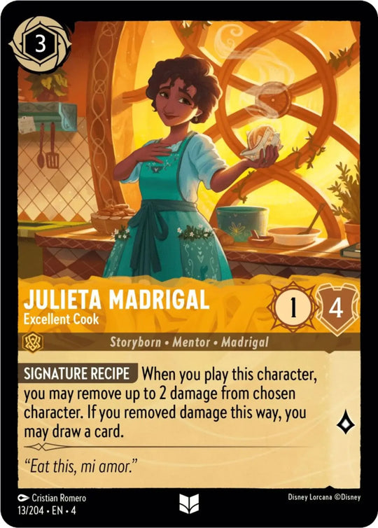 4URS-013, UC, Julieta Madrigal, Excellent Cook (Foil)