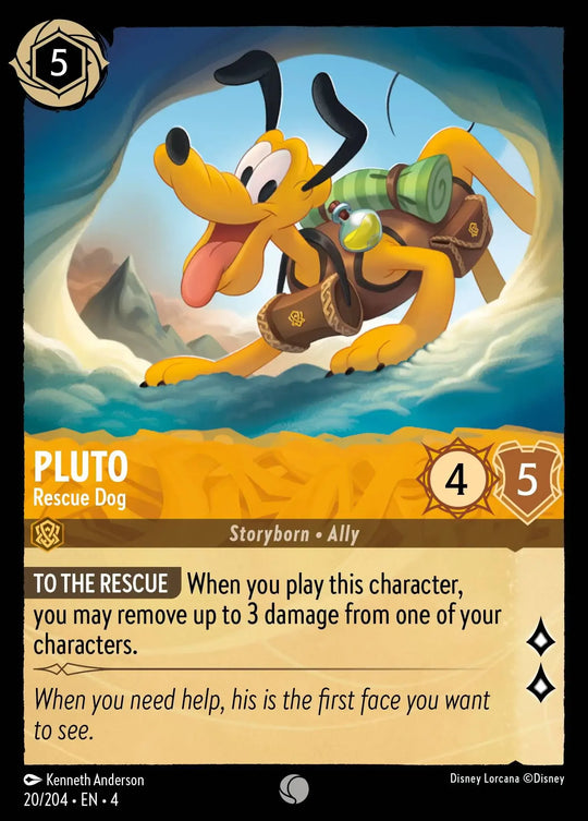 4URS-020, C, Pluto, Rescue Dog
