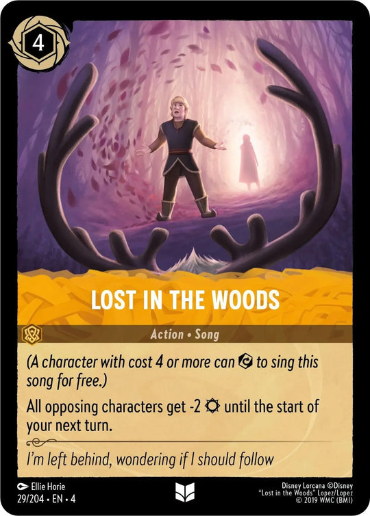 4URS-029, UC, Lost in the Woods (Foil)