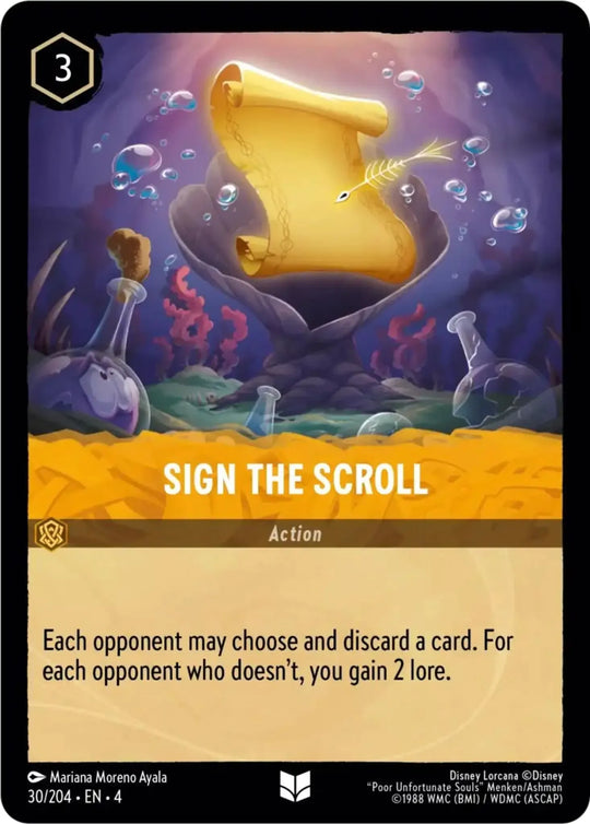 4URS-030, UC, Sign The Scroll