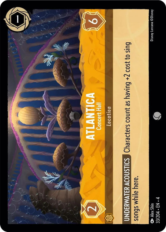 4URS-033, C, Atlantica, Concert Hall (Foil)