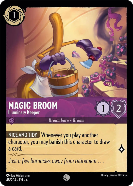 4URS-048, C, Magic Broom, Illuminary Keeper (Foil)