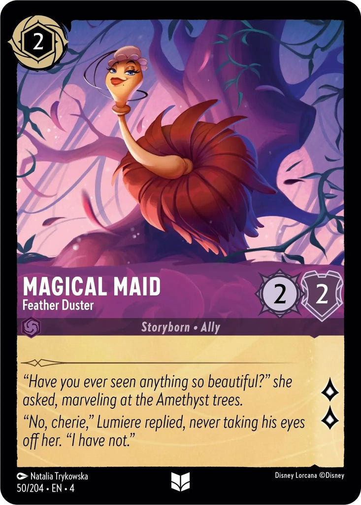 4URS-050, UC, Magical Maid, Feather Duster (Foil)