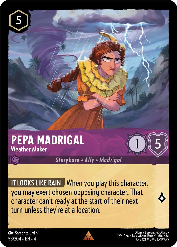 4URS-053, R, Pepa Madrigal, Weather Maker