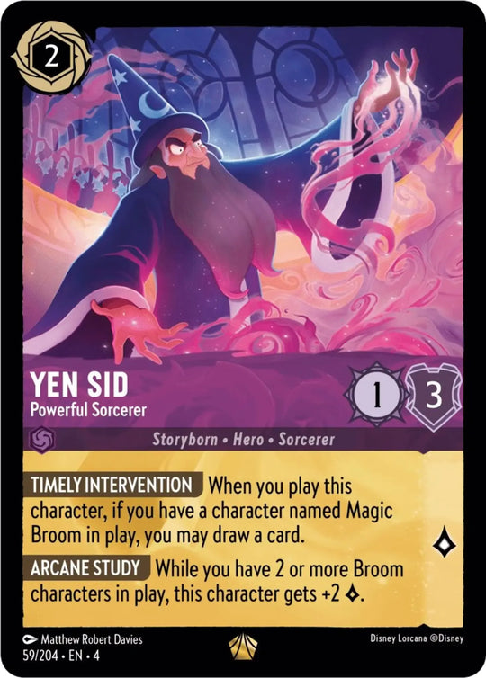 4URS-059, L, Yen Sid, Powerful Sorcerer