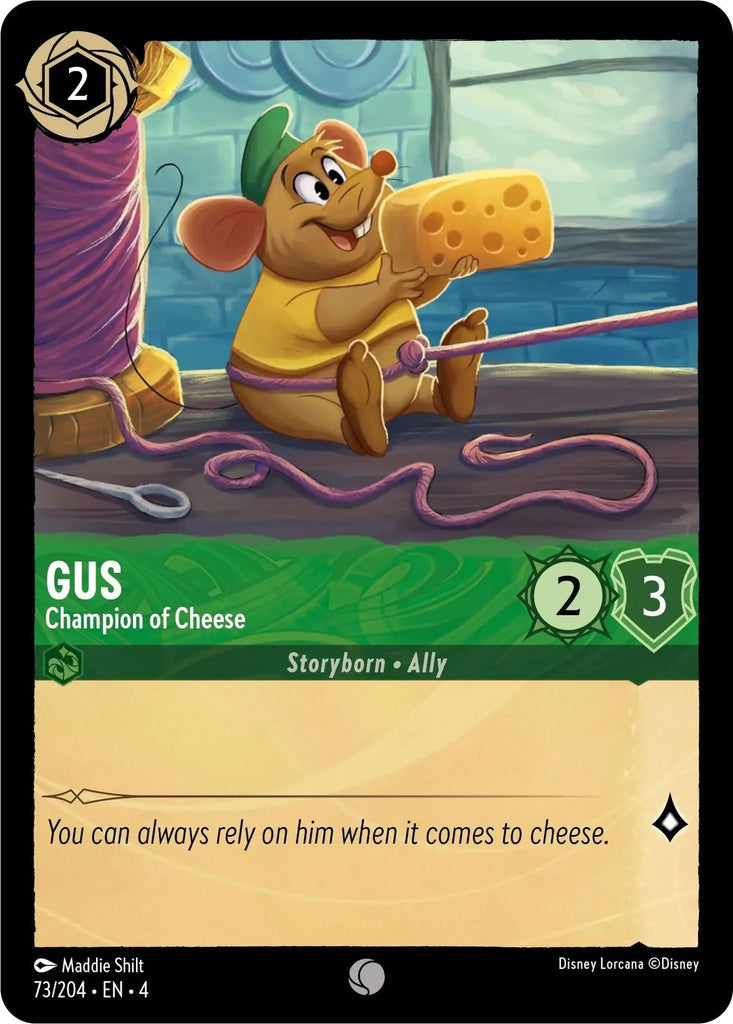 4URS-073, C, Gus, Champion of Cheese (Foil)