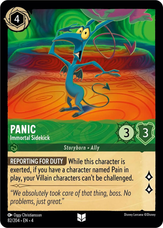 4URS-082, UC, Panic, Immortal Sidekick (Foil)