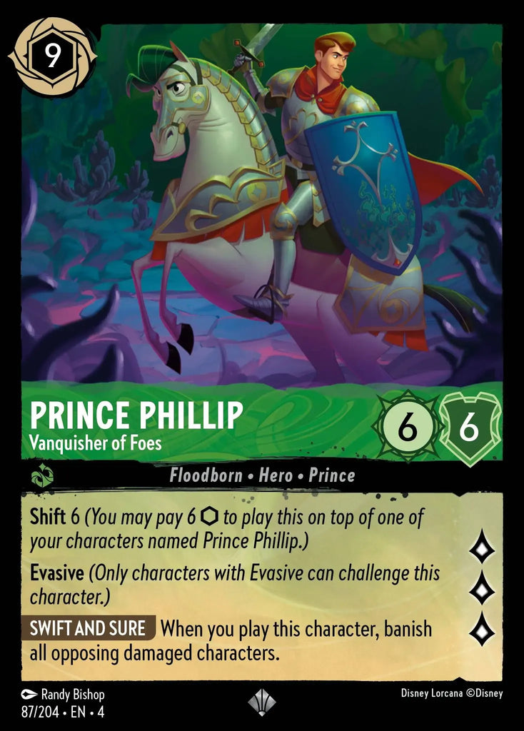 4URS-087, SR, Prince Phillip, Vanquisher of Foes
