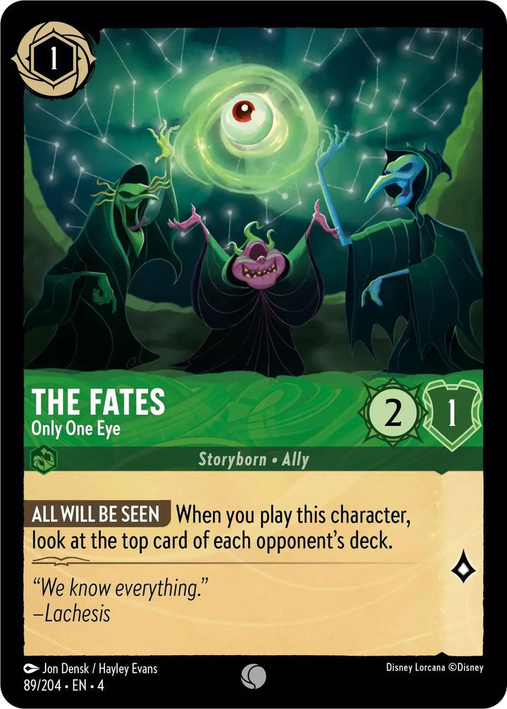4URS-089, C, The Fates, Only One Eye (Foil)