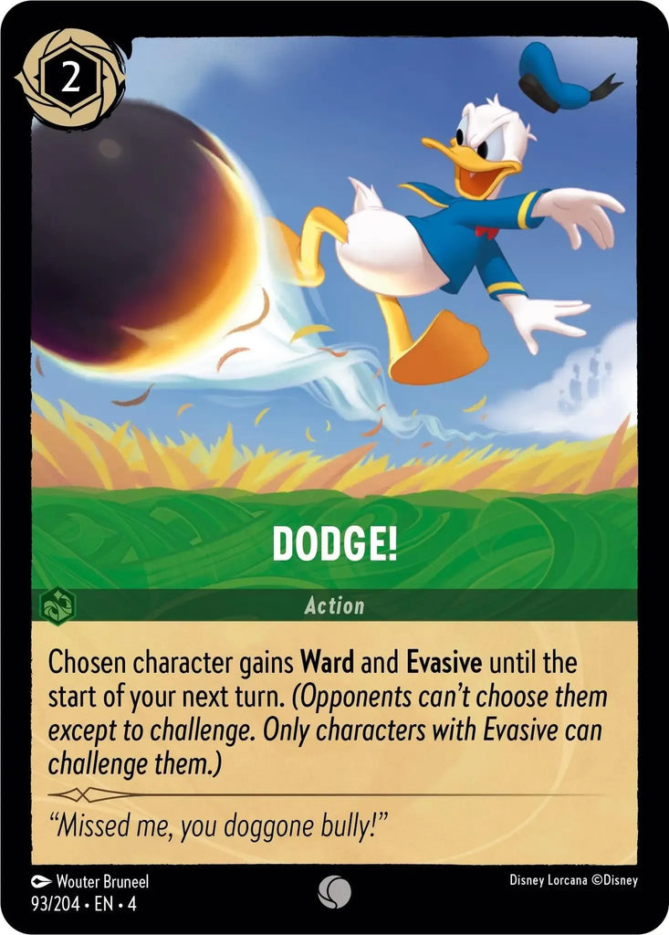 4URS-093, C, Dodge! (Foil)
