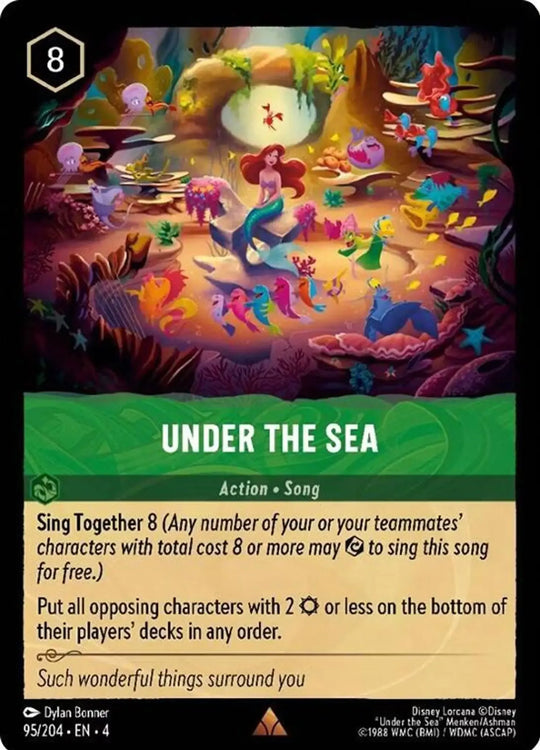 4URS-095, R, Under The Sea (Foil)