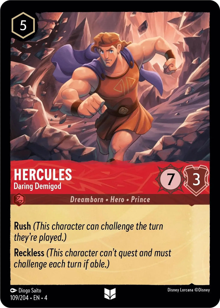 4URS-109, UC, Hercules, Daring Demigod (Foil)