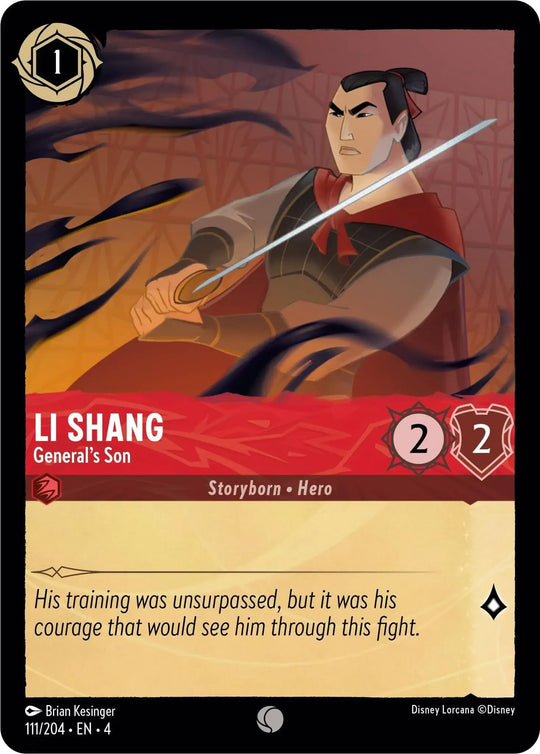 4URS-111, C, Li Shang, General's Son
