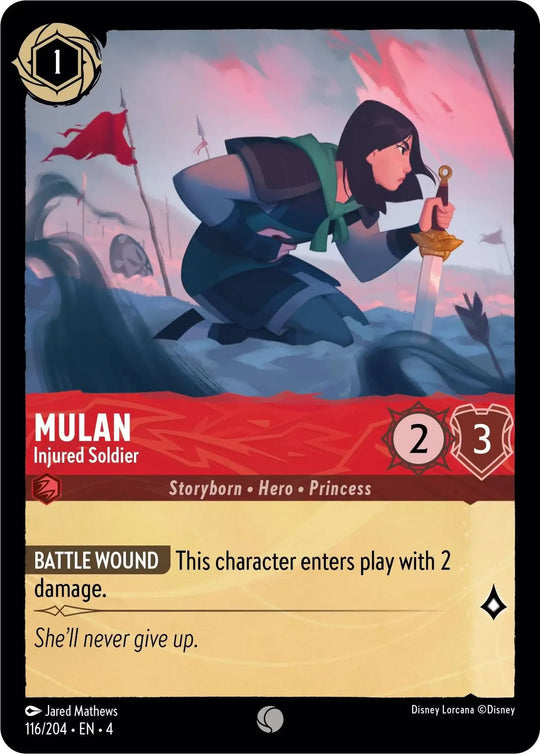 4URS-116, C, Mulan, Injured Condition