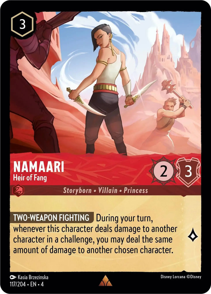 4URS-117, R, Namaari, Heir of Fang