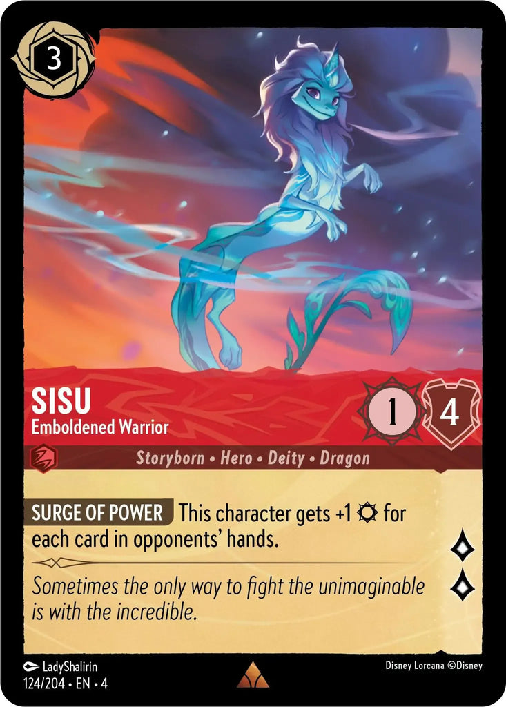 4URS-124, R, Sisu, Emboldened Warrior (Foil)