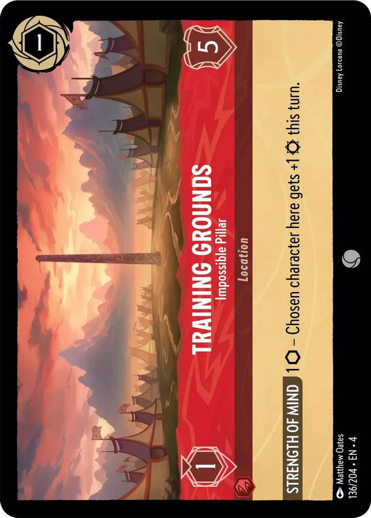 4URS-136, C, Training Grounds, Impossible Pillar (Foil)