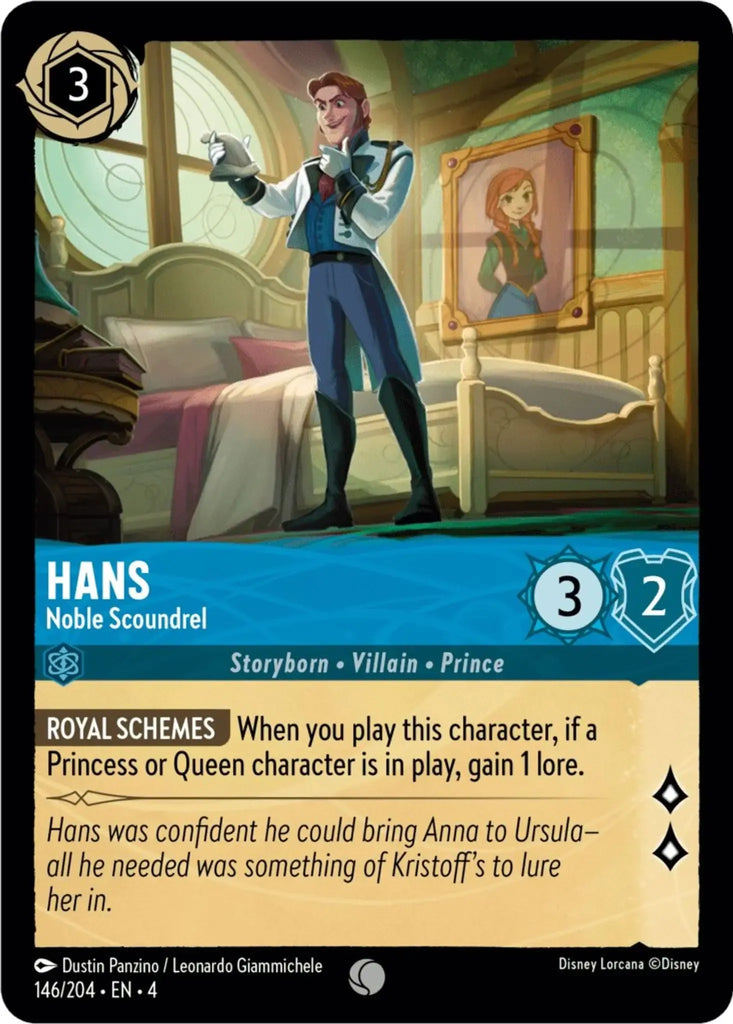 4URS-146, C, Hans, Noble Scoundrel (Foil)