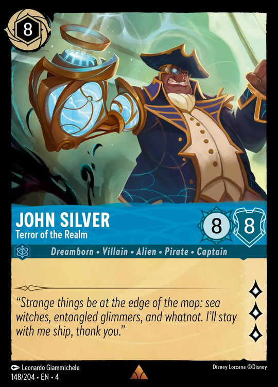 4URS-148, R, John Silver, Terror of the Empire (Foil)