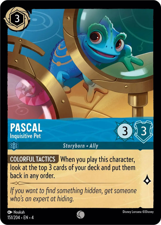 4URS-151, C, Pascal, Inquisitive Pet (Foil)