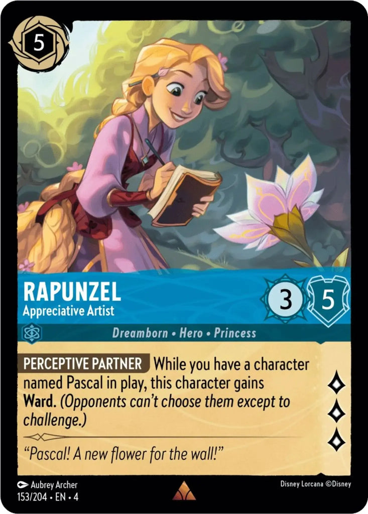 4URS-153, R, Rapunzel, Appreciative Artist (Foil)