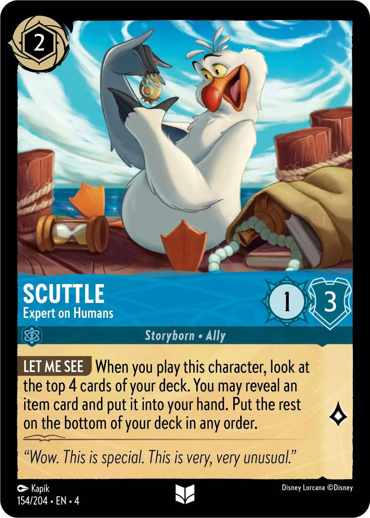 4URS-154, UC, Scuttle, Expert On Humans (Foil)