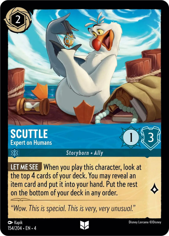 4URS-154, UC, Scuttle, Expert On Humans (Foil)
